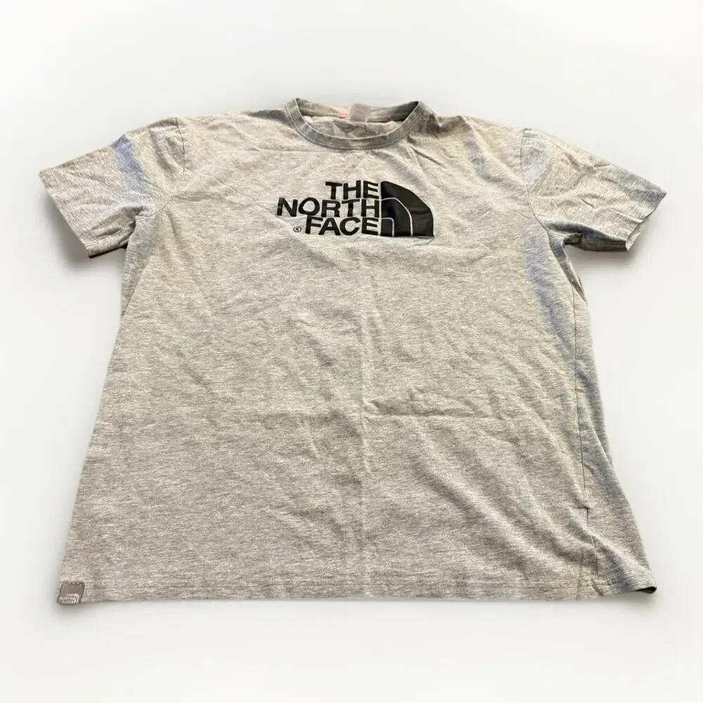 The North Face Mens Gray Graphic Half Dome Short Sleeve T-Shirt Size XXL 2XL